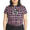 Painted Argyle Tee-Teddy Fresh Best