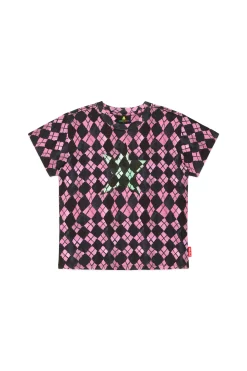Painted Argyle Tee-Teddy Fresh Best