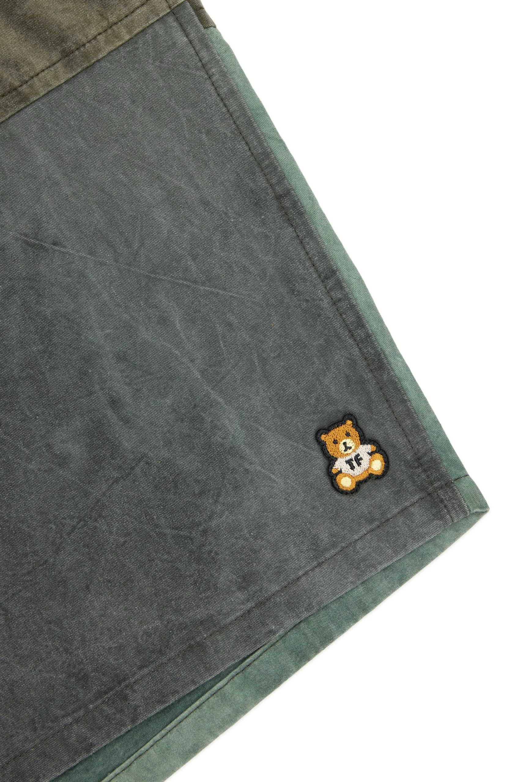 Pieced Together Shorts-Teddy Fresh Cheap