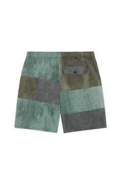 Pieced Together Shorts-Teddy Fresh Cheap