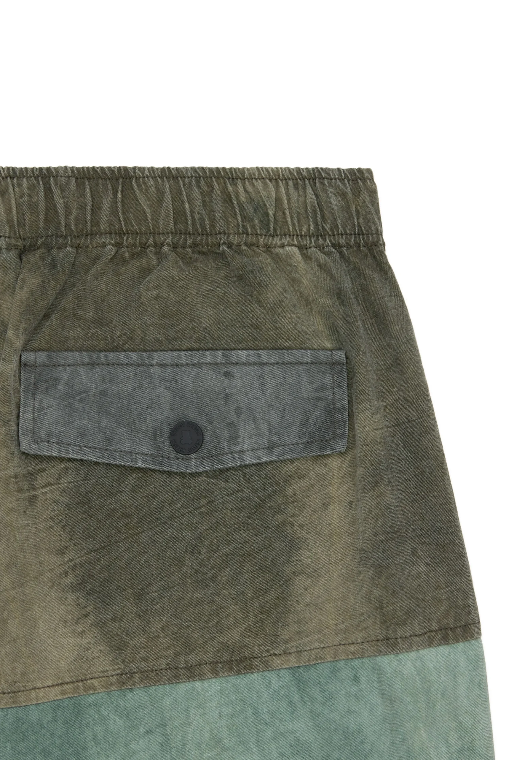 Pieced Together Shorts-Teddy Fresh Cheap