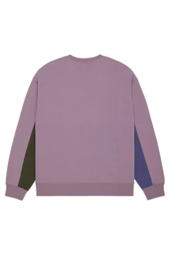 Rib Block Crewneck-Teddy Fresh Cheap