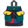 90s Color Block Backpack-Teddy Fresh Sale