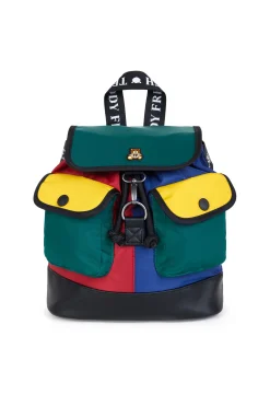 90s Color Block Backpack-Teddy Fresh Sale