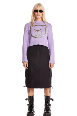 Sequin Bear Sweater-Teddy Fresh Clearance