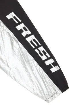 Silver Panel Track Jacket-Teddy Fresh Flash Sale