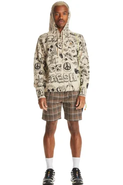 Sketches Knit Hoodie-Teddy Fresh Outlet