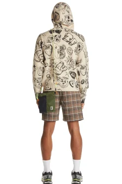 Sketches Knit Hoodie-Teddy Fresh Outlet