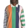 Stripe Block Polo-Teddy Fresh Fashion