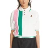 Striped Button Pique Shirt-Teddy Fresh Discount