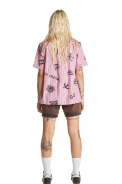 Tattoo Button Up Shirt-Teddy Fresh Online
