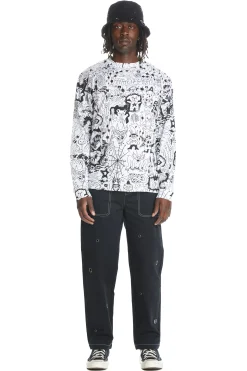 Tattoo Print Tee-Teddy Fresh Best Sale