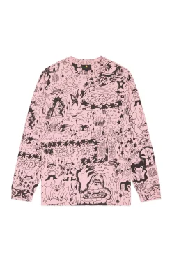 Tattoo Print Tee-Teddy Fresh Best Sale