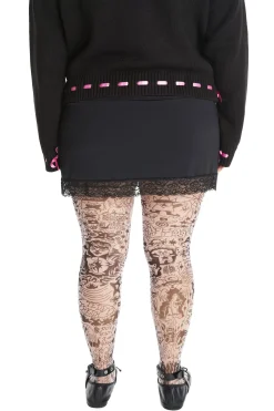Tattoo Tights-Teddy Fresh Best