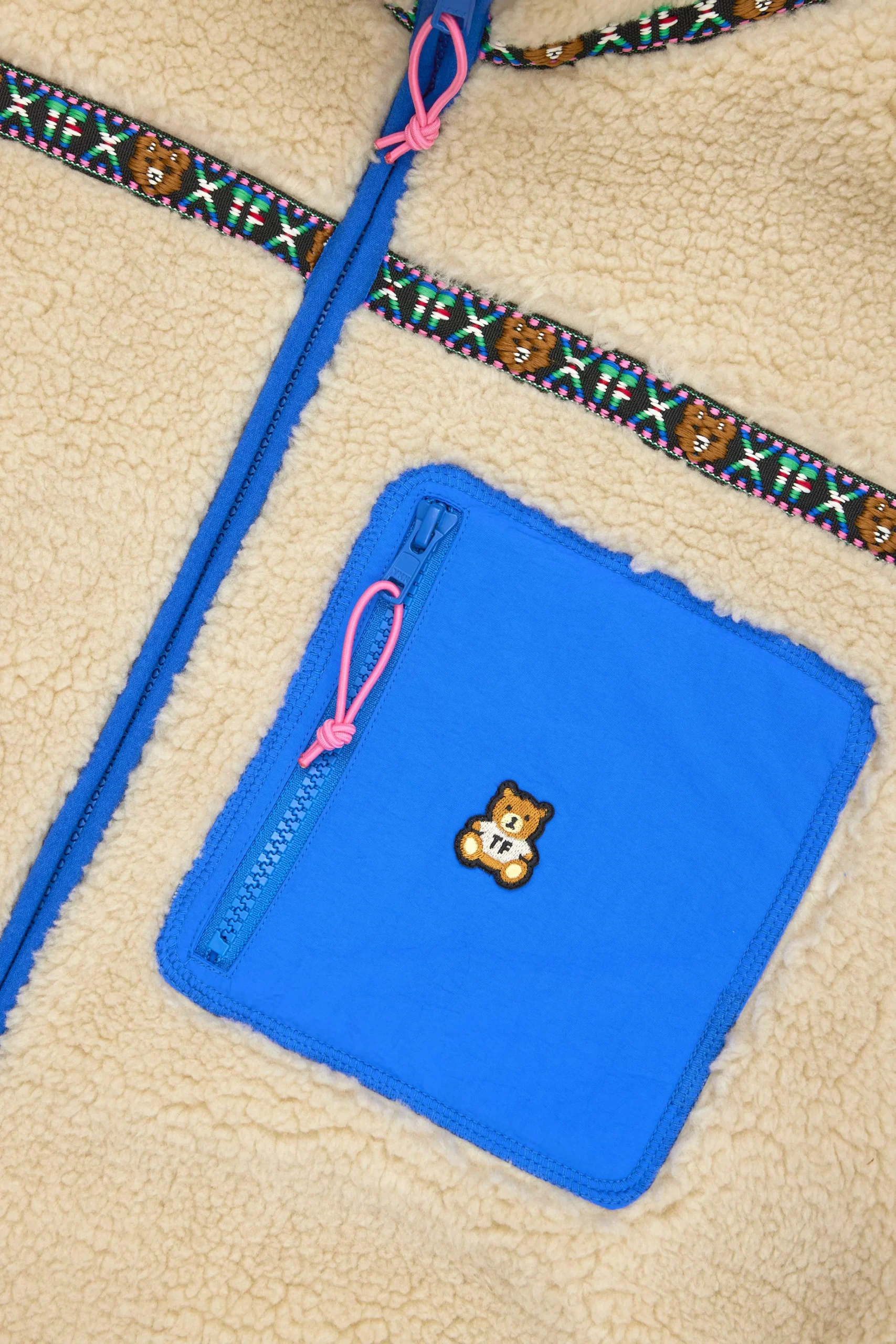 Techy Sherpa Jacket-Teddy Fresh New