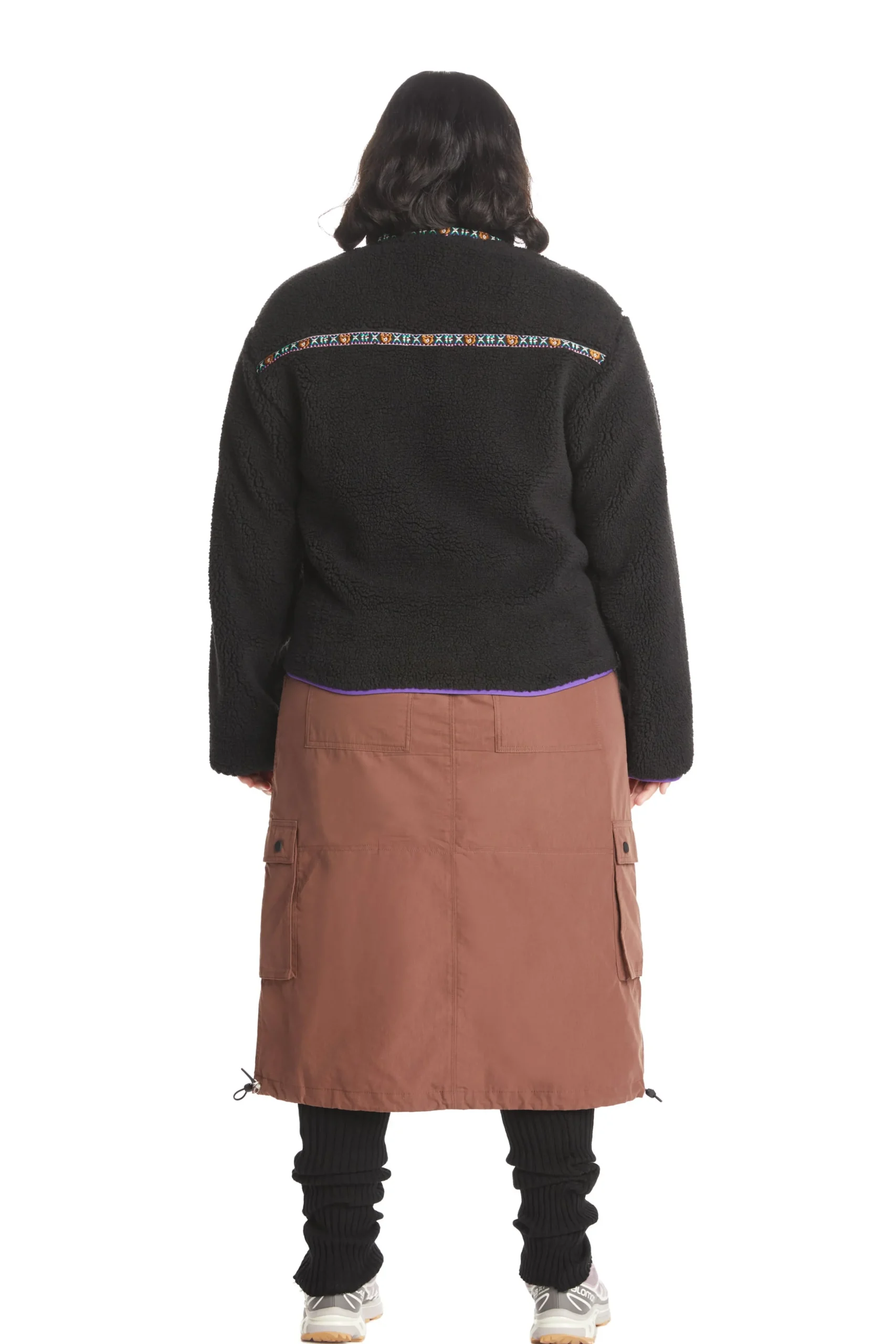 Techy Sherpa Jacket-Teddy Fresh New