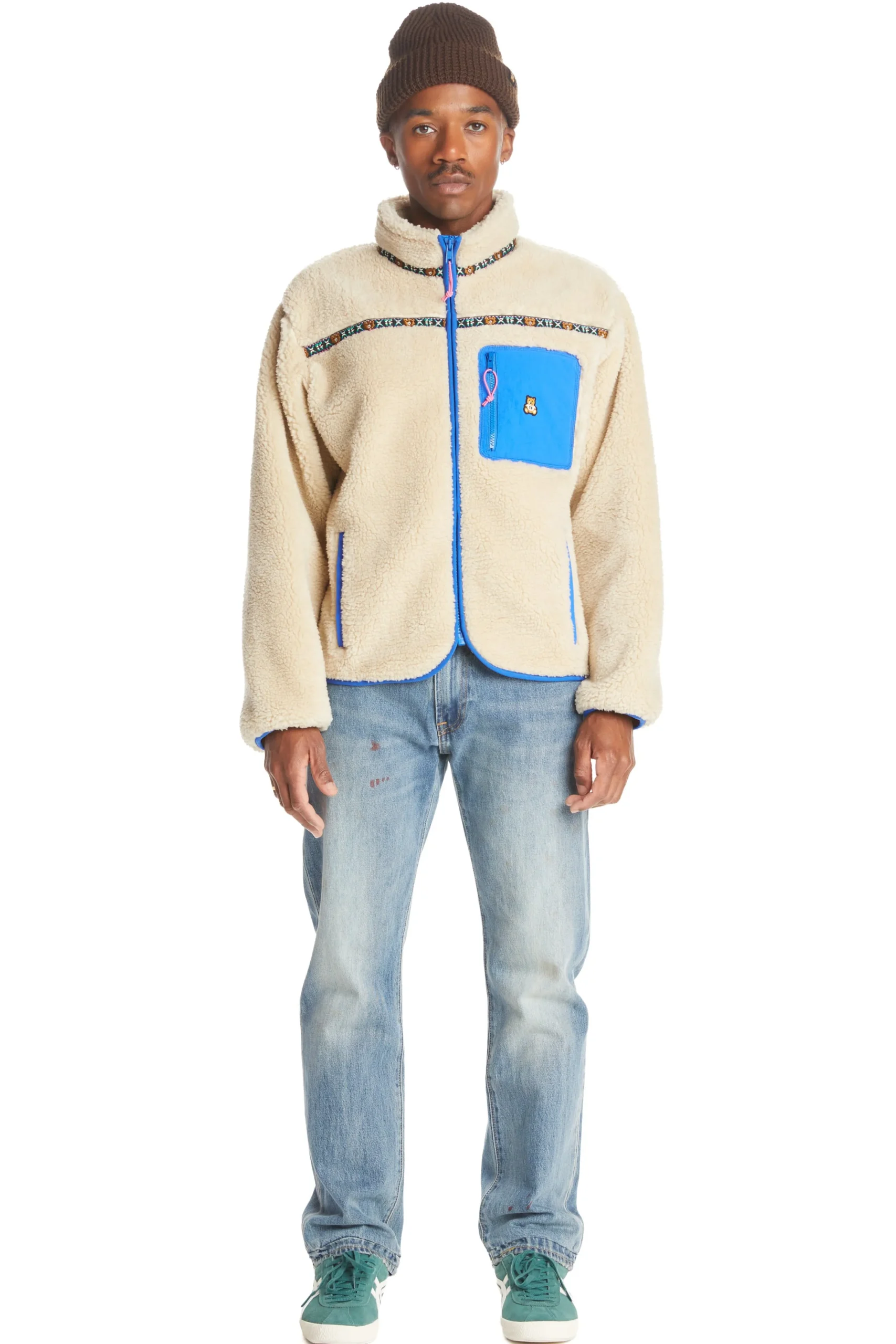 Techy Sherpa Jacket-Teddy Fresh New