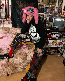 TF X Left Hand Hila Hoodie-Teddy Fresh New