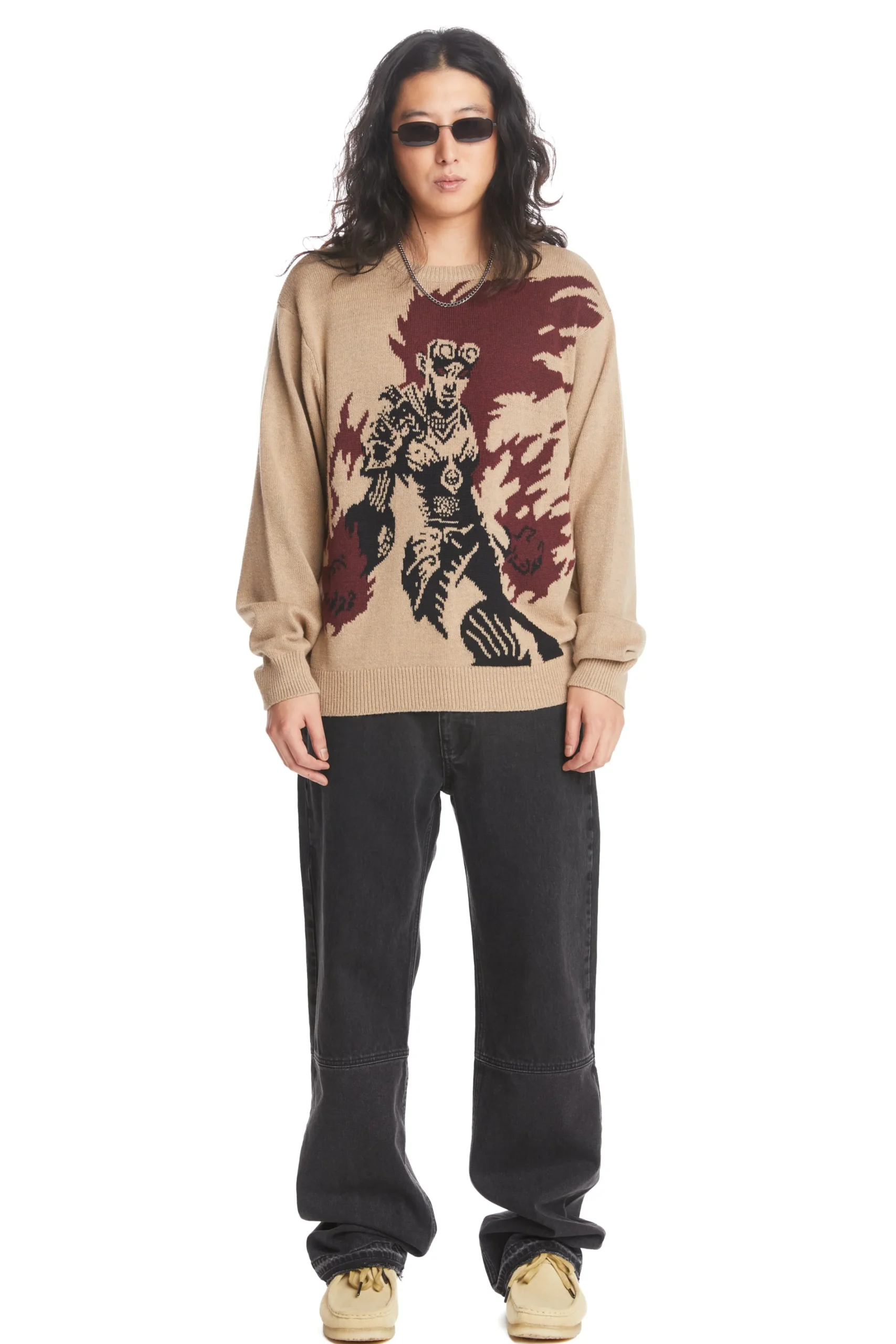 TF X Magic: The Gathering Chandra, Pyromaster Sweater-Teddy Fresh Fashion