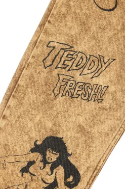 TF X Marvel Acid Wash Jeans-Teddy Fresh Best