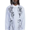TF X Marvel Button Up-Teddy Fresh Cheap