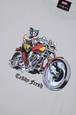 TF X Marvel Wolverine Tee-Teddy Fresh New