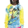 TF X Marvel Wolverine Tie Dye Crewneck-Teddy Fresh Cheap