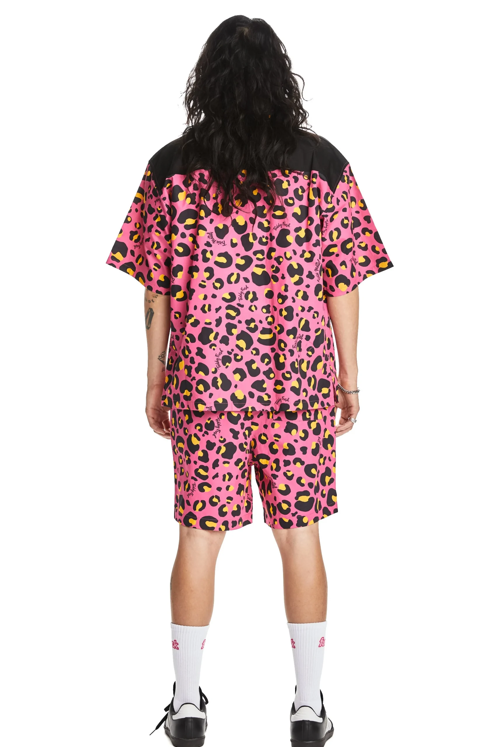 TF X Trixie Leopard Bowling Shirt-Teddy Fresh Cheap