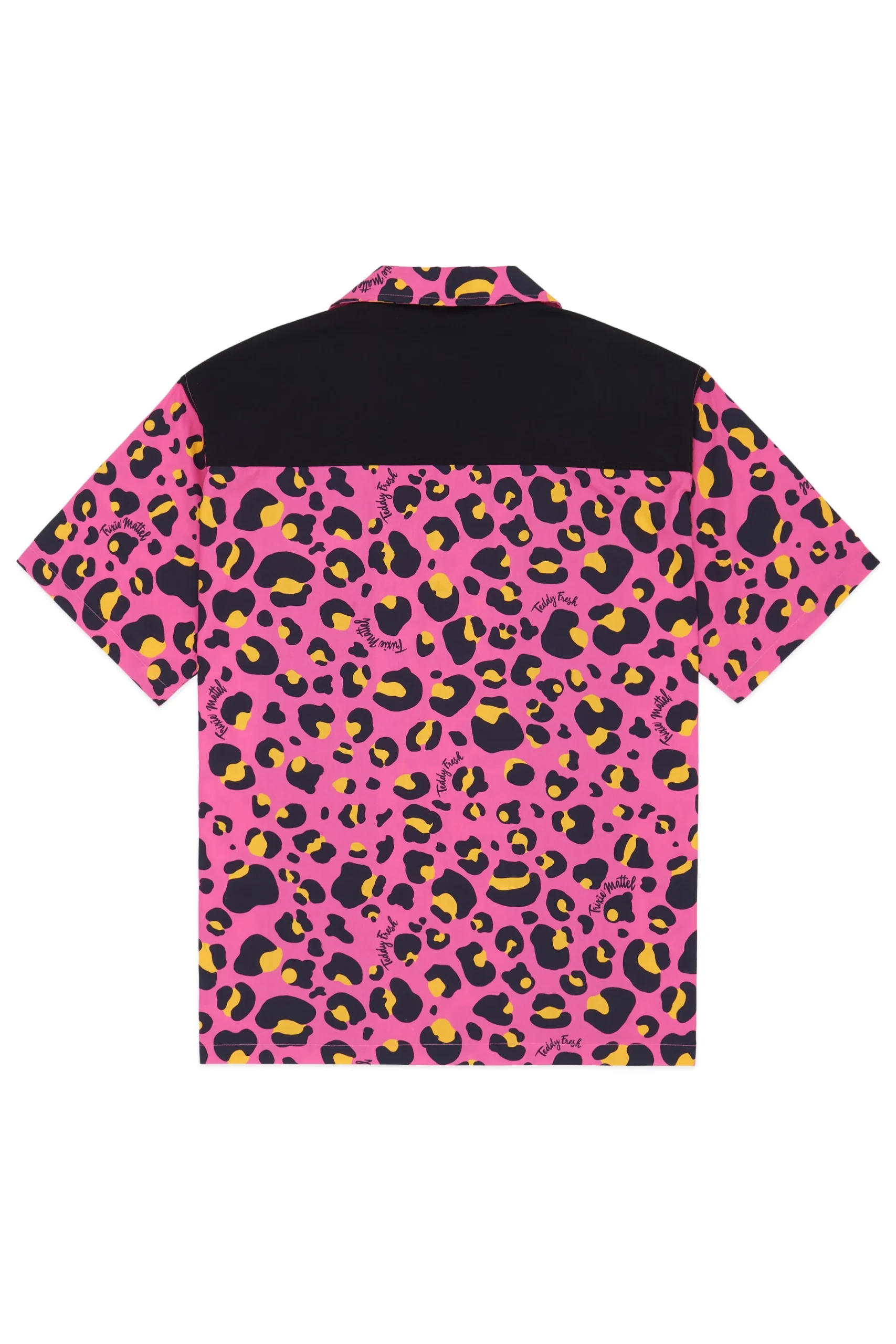 TF X Trixie Leopard Bowling Shirt-Teddy Fresh Cheap