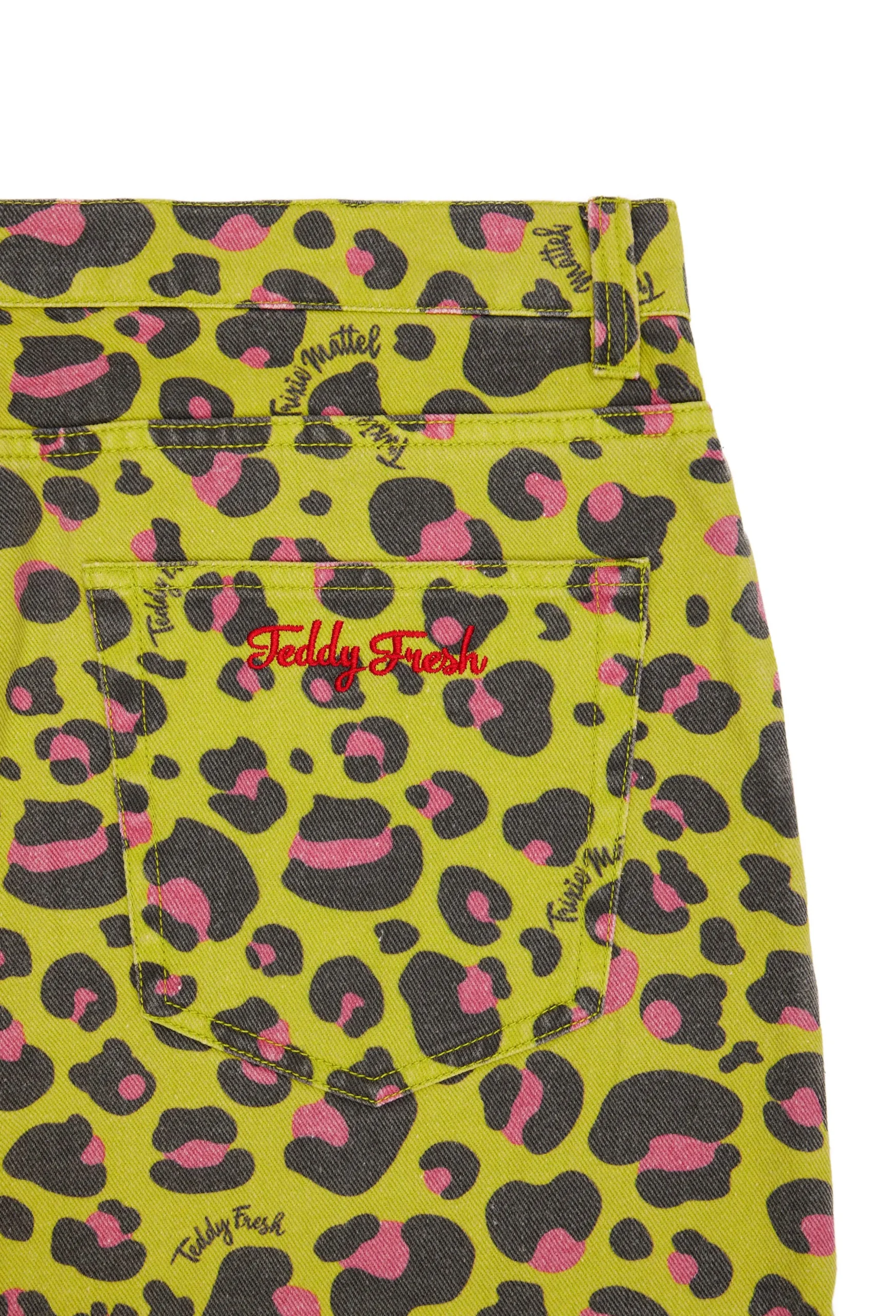 TF X Trixie Leopard Jeans-Teddy Fresh Best Sale