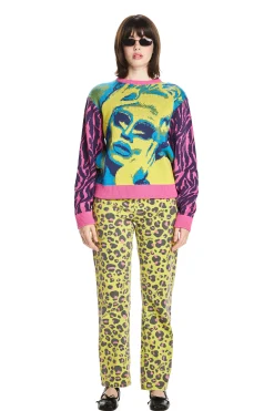 TF X Trixie Leopard Jeans-Teddy Fresh Best Sale