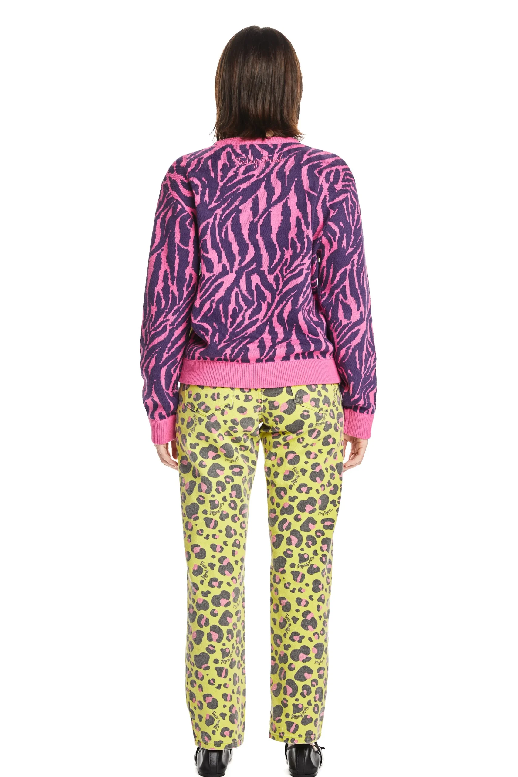 TF X Trixie Leopard Jeans-Teddy Fresh Best Sale