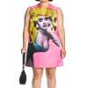 TF X Trixie Portrait Satin A-Line Dress-Teddy Fresh Cheap