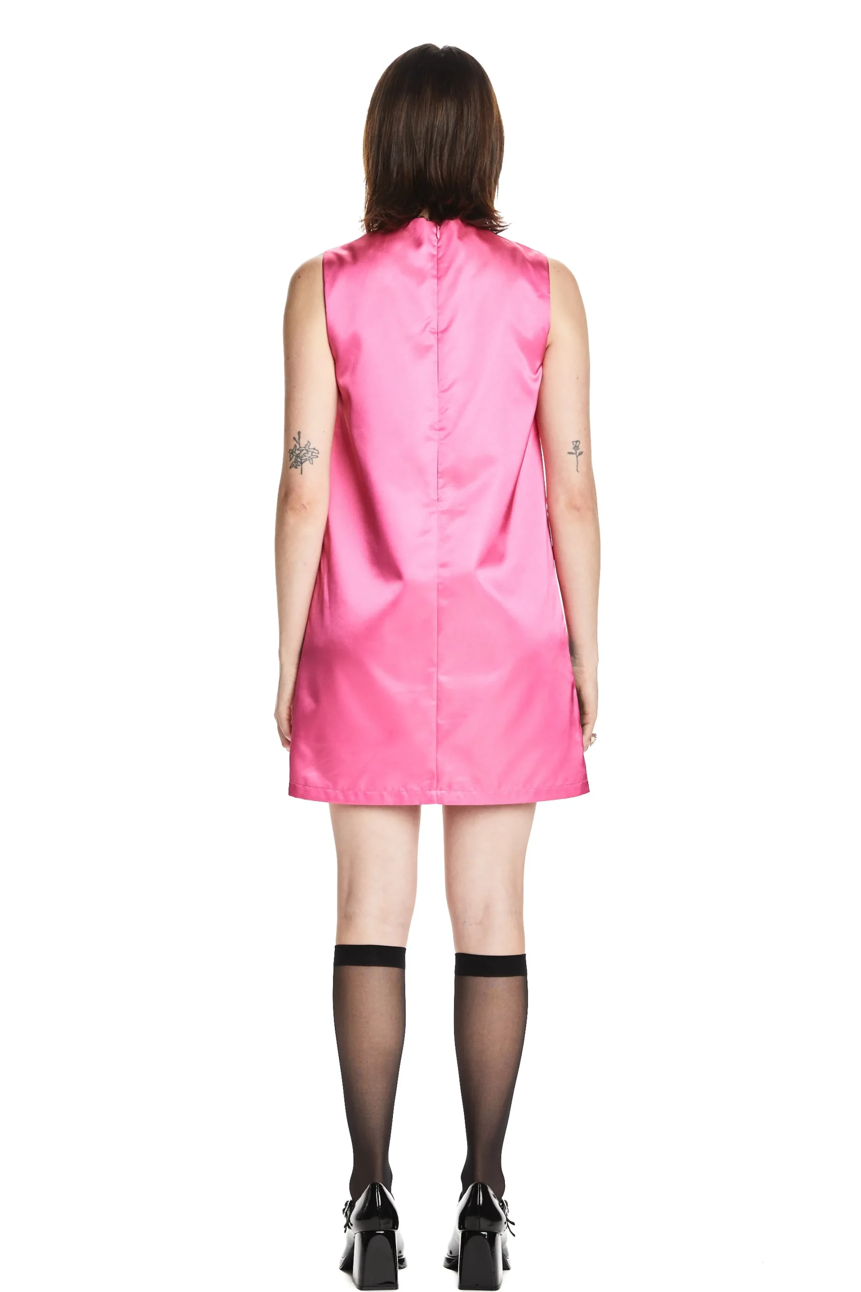TF X Trixie Portrait Satin A-Line Dress-Teddy Fresh Cheap