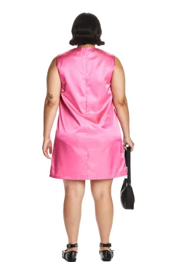 TF X Trixie Portrait Satin A-Line Dress-Teddy Fresh Cheap