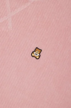 Velour Rib Crewneck-Teddy Fresh New