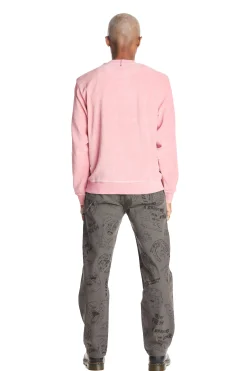 Velour Rib Crewneck-Teddy Fresh New