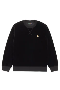 Velour Rib Crewneck-Teddy Fresh New
