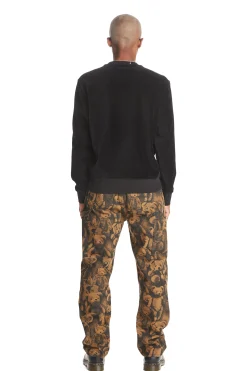 Velour Rib Crewneck-Teddy Fresh New