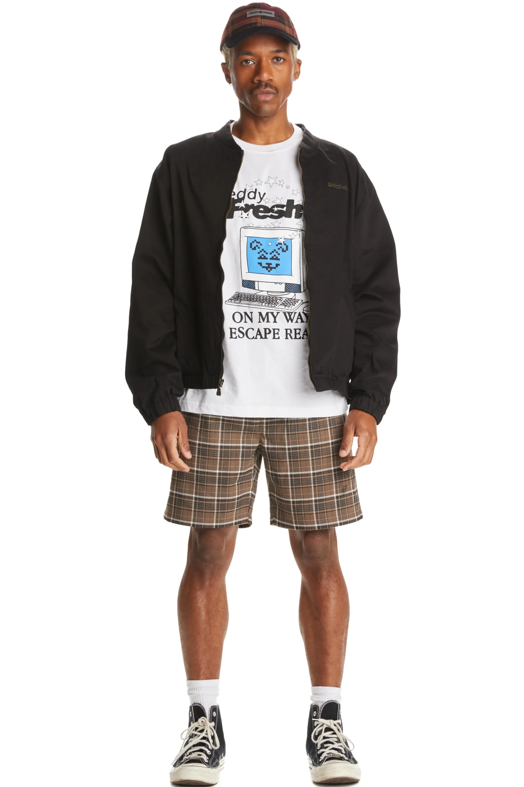 Vintage Dad Jacket-Teddy Fresh Hot