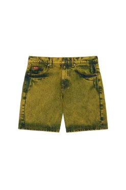 Washed Denim Dad Shorts-Teddy Fresh Hot
