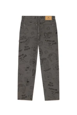 Will Laren Sketches Carpenter Pants-Teddy Fresh Outlet