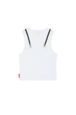 Zip Straps Tank Top-Teddy Fresh Hot