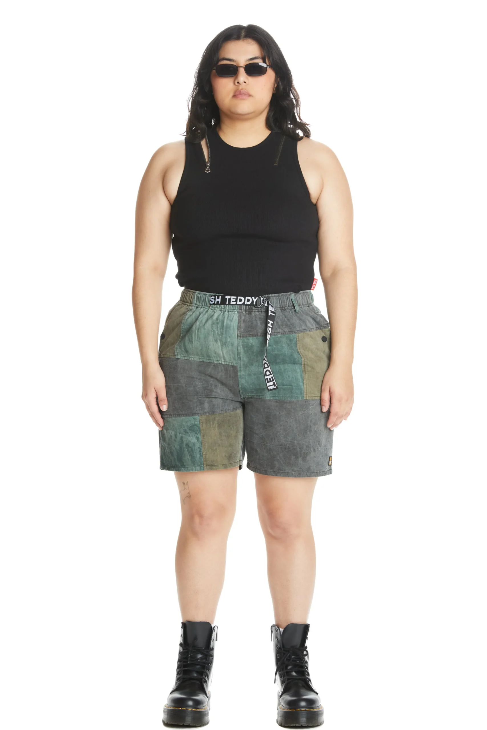 Zip Straps Tank Top-Teddy Fresh Hot