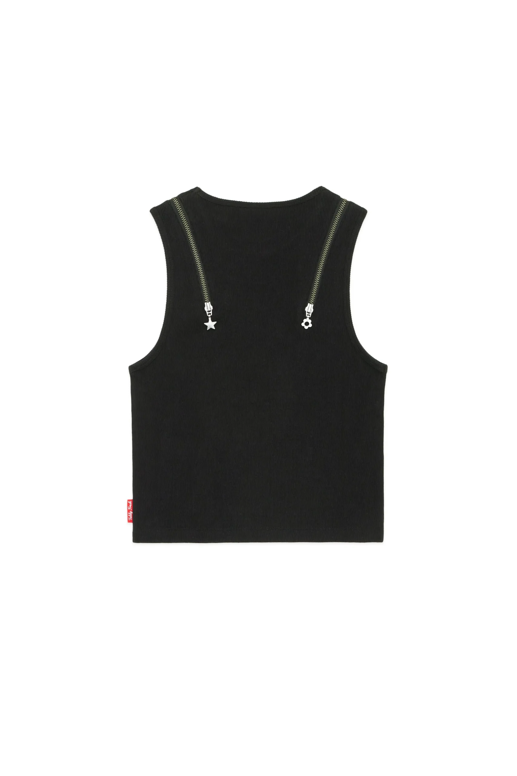 Zip Straps Tank Top-Teddy Fresh Hot